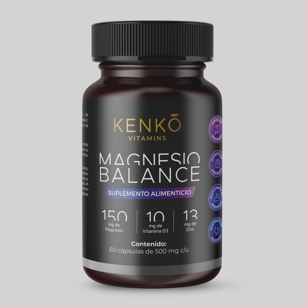 Kenkō Magnesium Balance – Magnesio + Vitamina D3 + Zinc